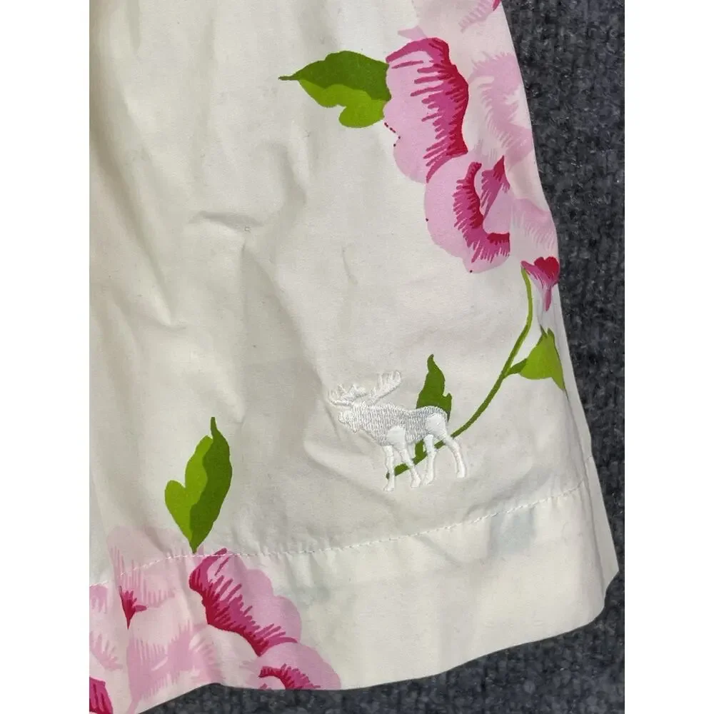 Abercrombie Y2k Women's Medium Payton Strapless Summer‎ Floral Sun Dress